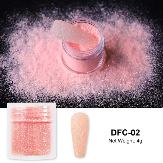 Sugar Nail Art Glitter Powder