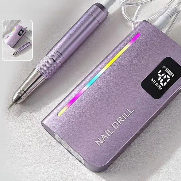 40,000RPM Cordless Nail Drill – Brushless Pro E-File