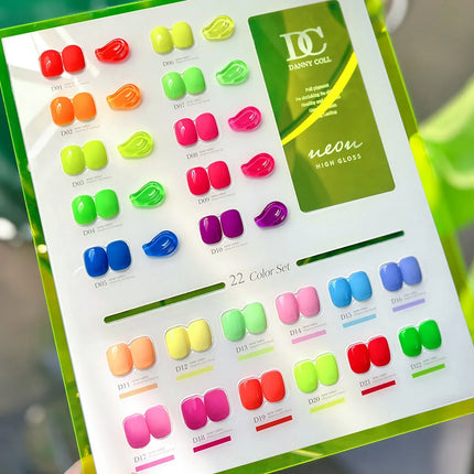 Hot Neon Gel Nail Polish Set – Summer-Ready UV Colors