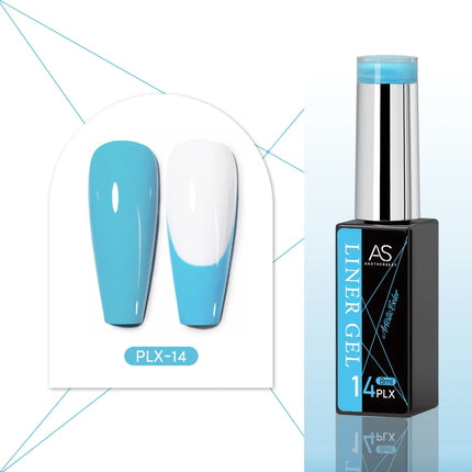 Solid Liner Nail Art Gel – Smooth, High-Pigment Colors