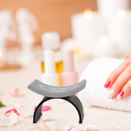 2Pcs Silicone Nail Arm Rest Hand Pillow