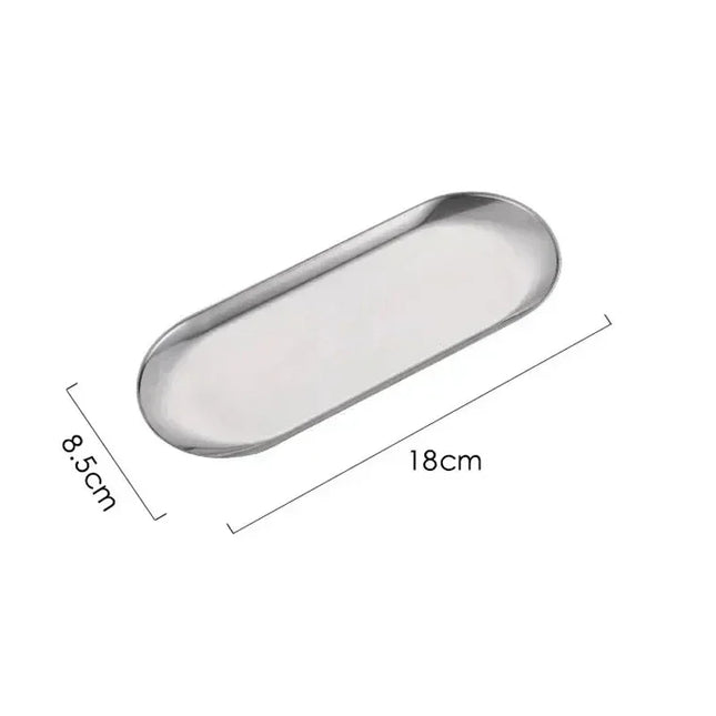 Stainless Steel Nail Art Equipment Tray