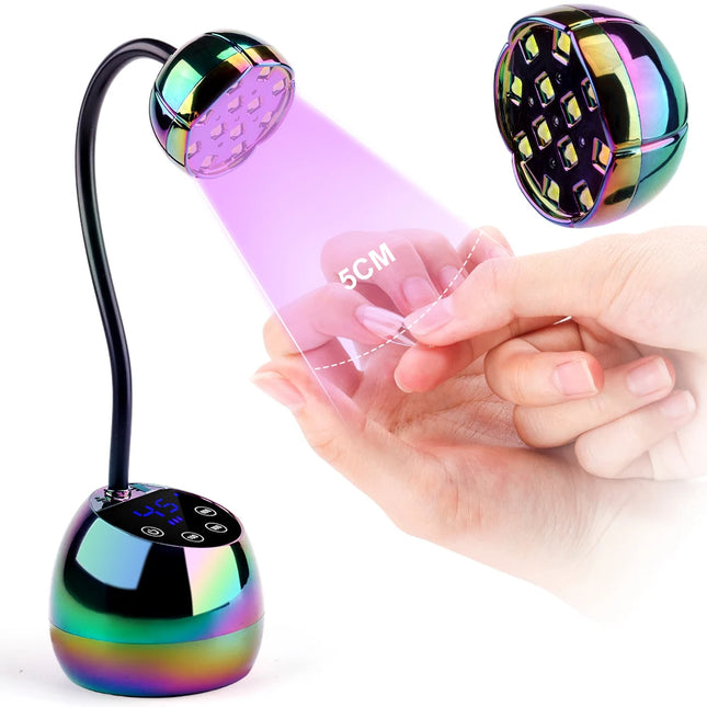 Cordless UV LED Nail Lamp 36W – Flash Cure with Auto Sensor