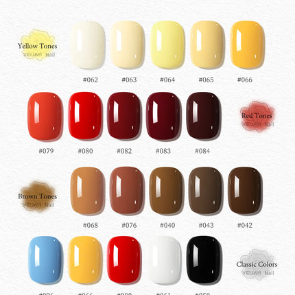 The Pure Set – 35 Colors Semi-Permanent Gel