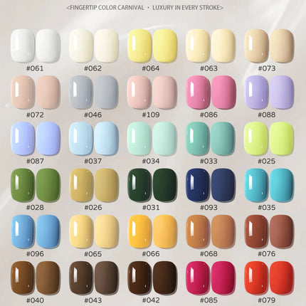 The Pure Set – 35 Colors Semi-Permanent Gel