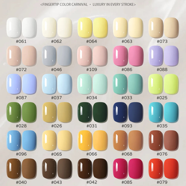 The Pure Set – 35 Colors Semi-Permanent Gel