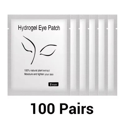 Under Eye Patches for Eyelash Extensions – 100 Pairs
