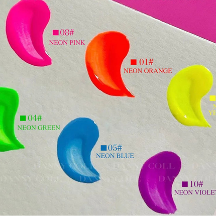 Hot Neon Gel Nail Polish Set – Summer-Ready UV Colors