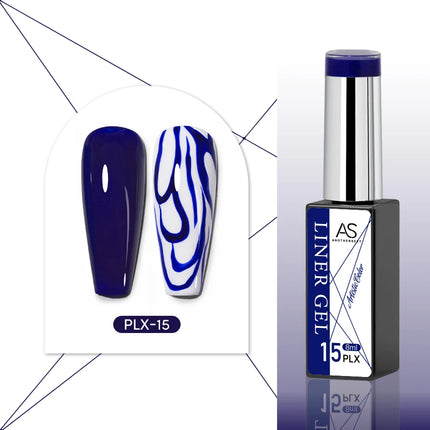 Solid Liner Nail Art Gel – Smooth, High-Pigment Colors