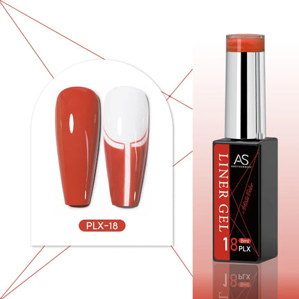 Solid Liner Nail Art Gel – Smooth, High-Pigment Colors