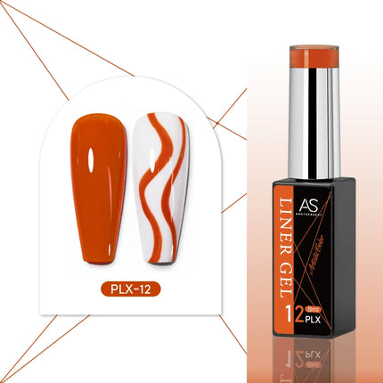 Solid Liner Nail Art Gel – Smooth, High-Pigment Colors