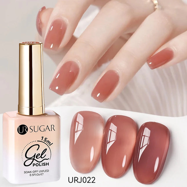 Jelly Nude Translucent Soak-Off Gel Polish