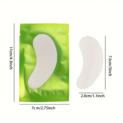Under Eye Patches for Eyelash Extensions – 100 Pairs