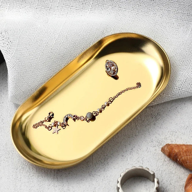 Stainless Steel Nail Art Equipment Tray