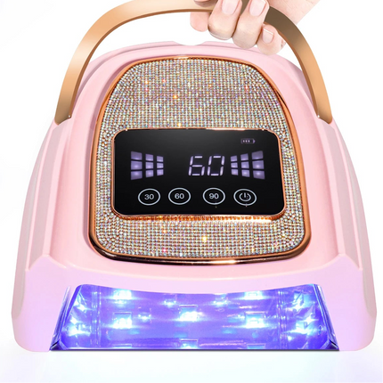 Professional UV LED Nail Lamp – 30-LED Rechargeable Gel Curing Light