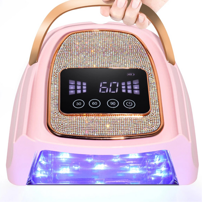 Professional UV LED Nail Lamp – 30-LED Rechargeable Gel Curing Light