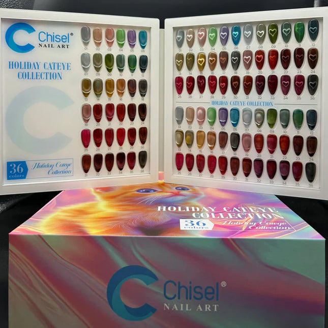Chisel Holiday Cat Eye 36 Colors -  Free sample + Magnet