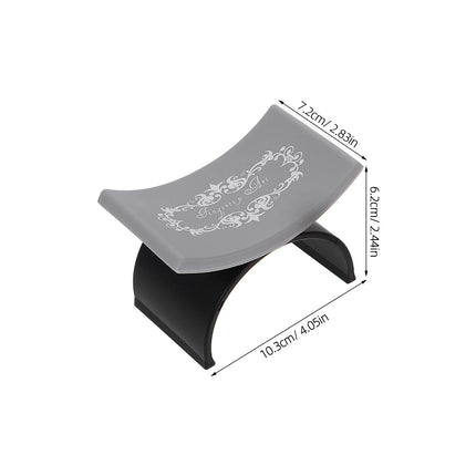 2Pcs Silicone Nail Arm Rest Hand Pillow