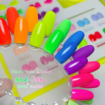 Hot Neon Gel Nail Polish Set – Summer-Ready UV Colors