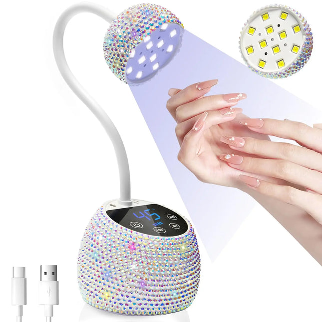 Cordless UV LED Nail Lamp 36W – Flash Cure with Auto Sensor