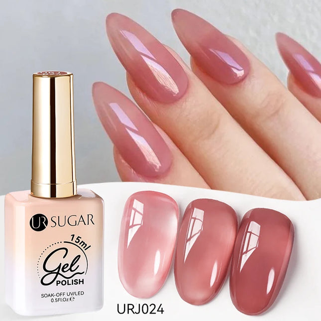 Jelly Nude Translucent Soak-Off Gel Polish