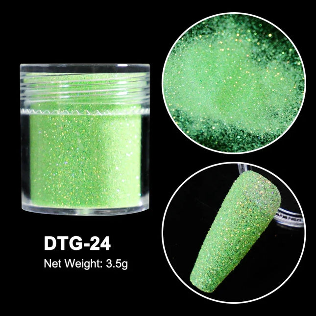 Sugar Nail Art Glitter Powder