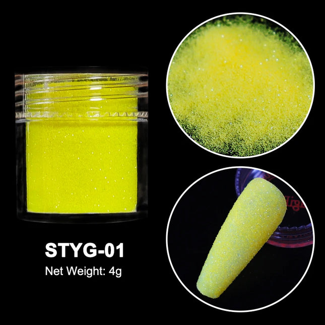 Sugar Nail Art Glitter Powder