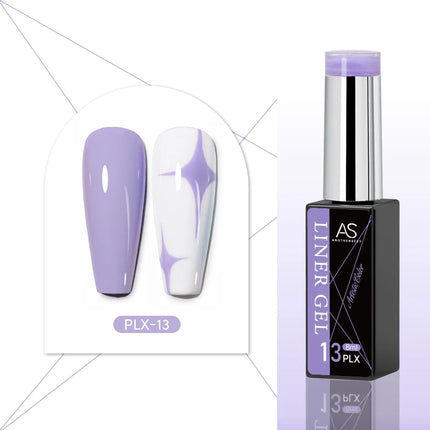 Solid Liner Nail Art Gel – Smooth, High-Pigment Colors