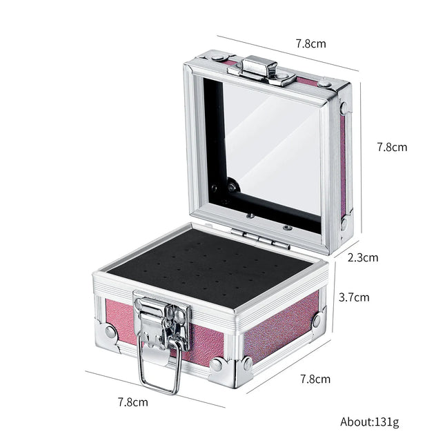 Professional 25-Hole Nail Drill Bit Organizer