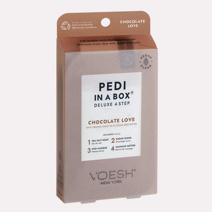 VOESH - Deluxe Pedicure 4in1 Case 50pcs - Chocolate Love