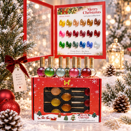 HANG - Merry Christmas Cat Eye Gel Polish - 18 Colors Set + FREE Display Box