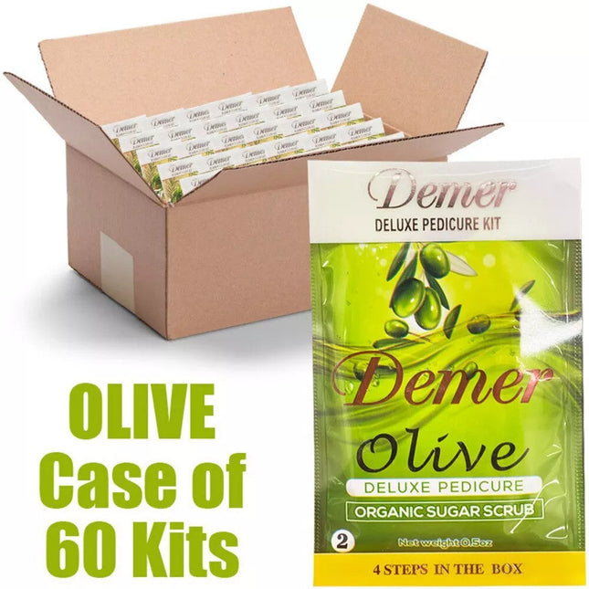 Demer - Pedicure Deluxe 4in1 (Case 60 Boxes) - Many Scents