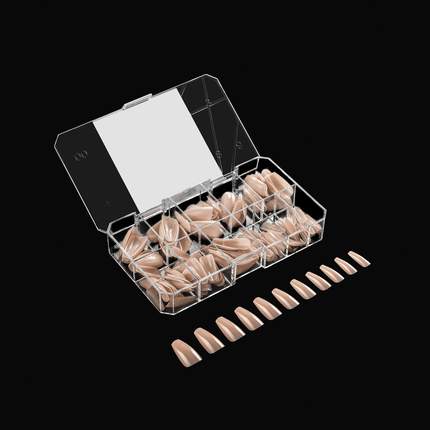 Apres Neutrals Gel-X Tips - Alex NATURAL 150pcs