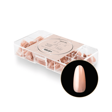 Apres Neutrals Gel-X Tips - LiLa NATURAL 150pcs