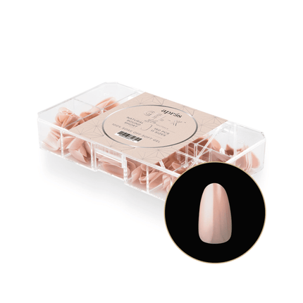 Apres Neutrals Gel-X Tips - LiLa NATURAL 150pcs