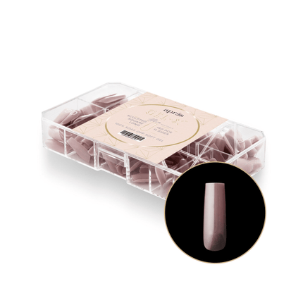 Apres Neutrals Gel-X Tips - MIA SCULPTED Long 150pcs