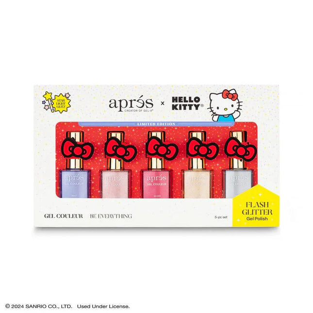 Apres x Hello Kitty Best Friends - Flash Glitter - Gel Couleur 10ml