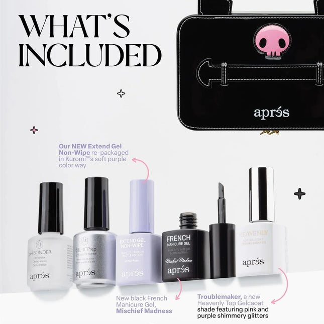 Apres x Kuromi - Nail Extension Kit