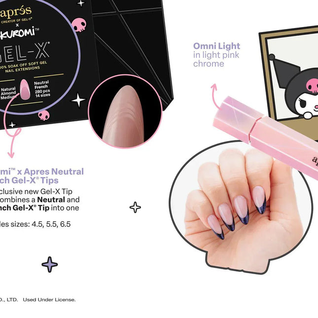 Apres x Kuromi - Nail Extension Kit