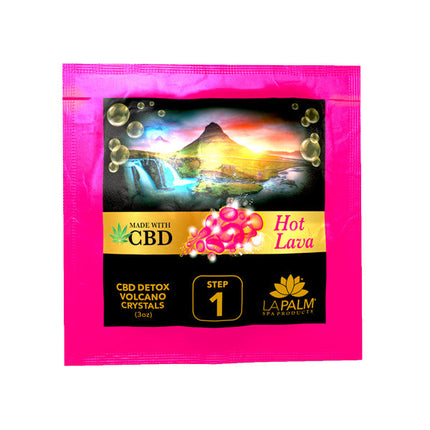Volcano - Pedicure Deluxe 5in1 (Case 36 Boxes) - Hot Lava