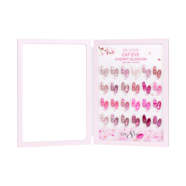 Cre8tion Cat Eye Cherry Blossom Kit - 24 Colors Set (#318 - #341)