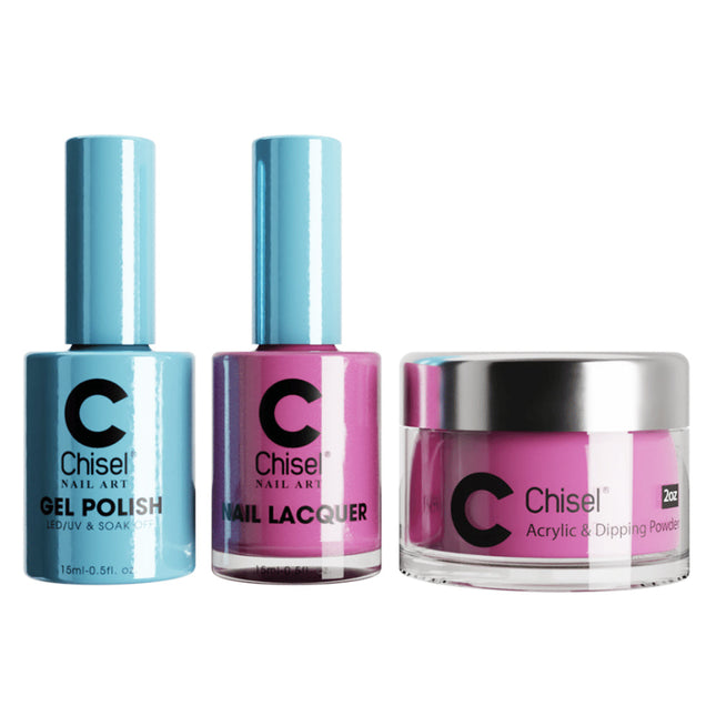 Chisel - Gel & Lacquer & Dip Trio Solid (#01 - #100) - NEW 2024