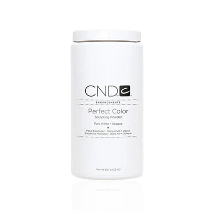 CND - Sculpting Powders - Pure White (Opaque) 32 oz - TTT Nails Supply