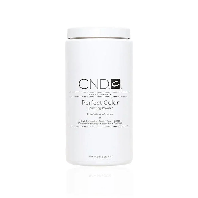 CND - Sculpting Powders - Pure White (Opaque) 32 oz - TTT Nails Supply