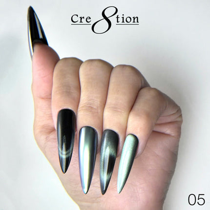 Cre8tion Cat Eye Chrome Nail Art 1g