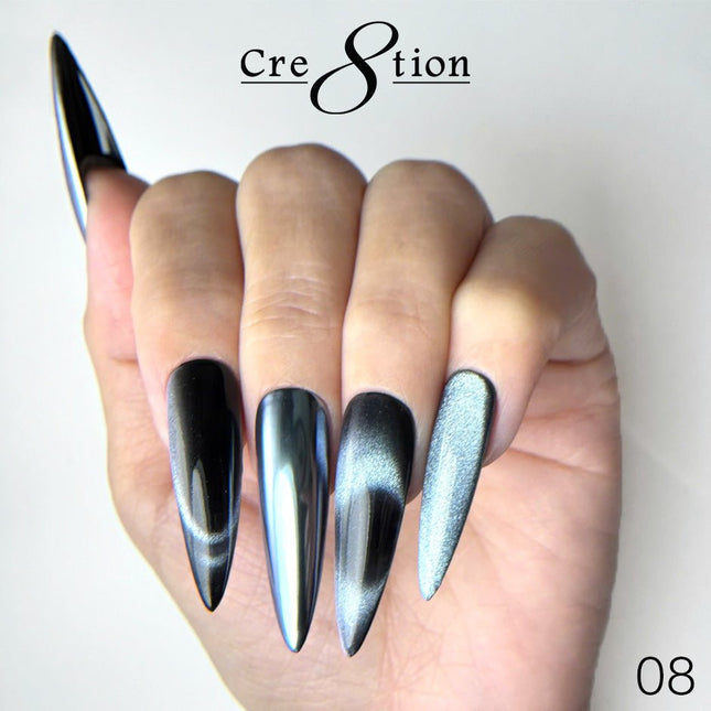 Cre8tion Cat Eye Chrome Nail Art 1g