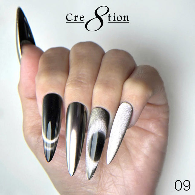 Cre8tion Cat Eye Chrome Nail Art 1g