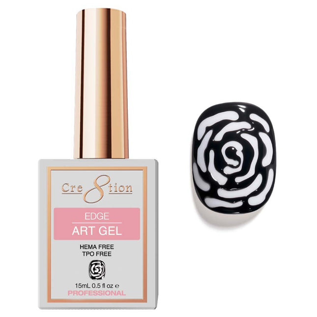 Cre8tion The Edge Art Gel Black 0.5oz