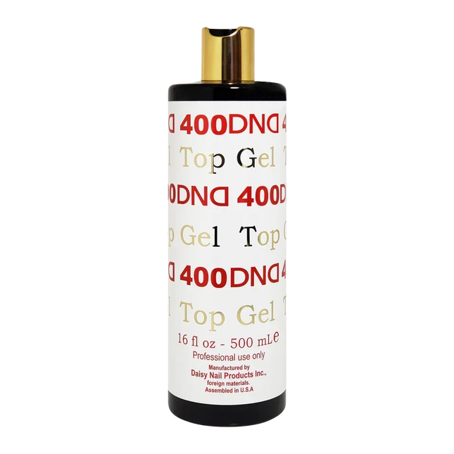 DND #400 Gel Top Coat 16oz - TTT Nails Supply