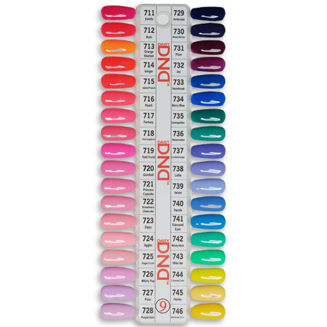 DND - Gel & Lacquer Duo Full Set 36 Colors (#6, #7, #8, #9, #10)